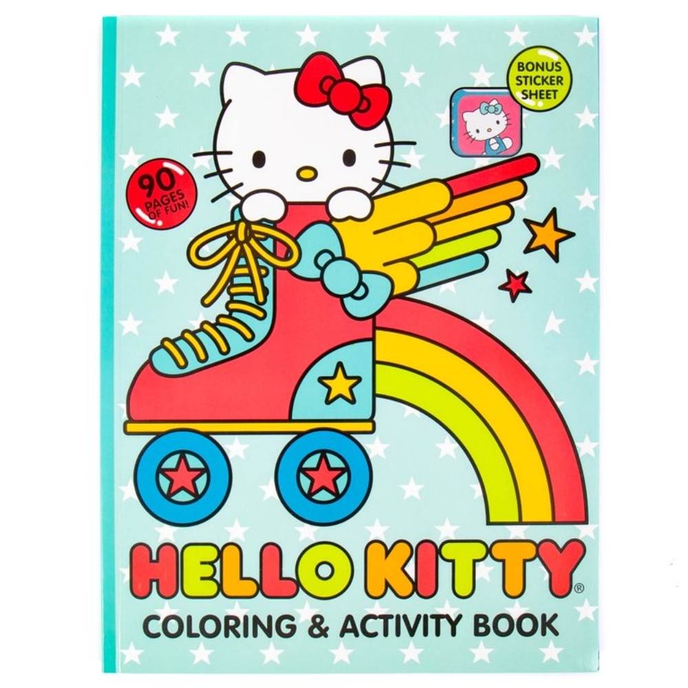 NEW Hello Kitty Coloring Book, 90 Pgs